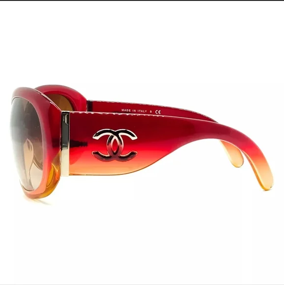 CHANEL SUNGLASSES 5167 WOMENS REDS display picture 3